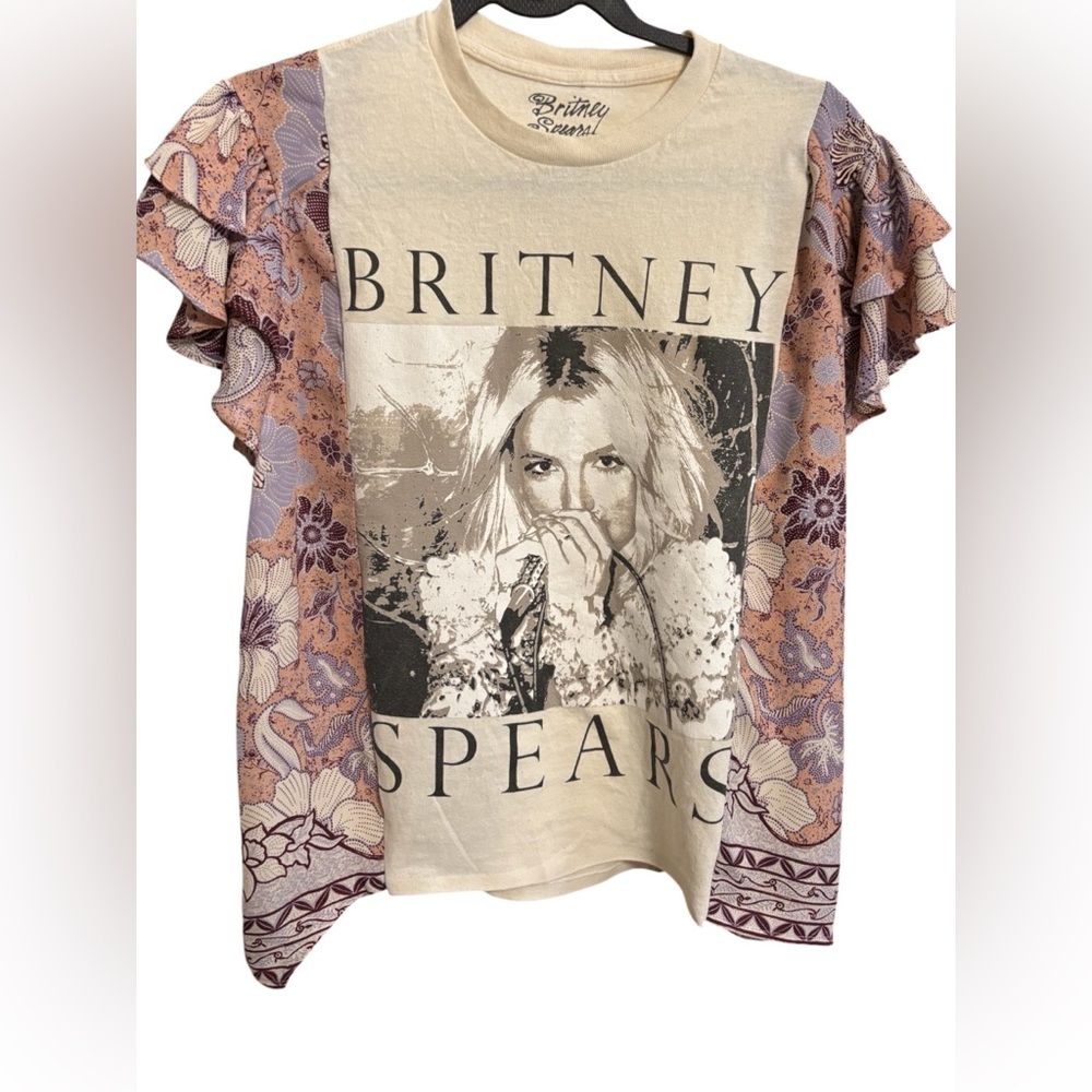 Britney Spears Boho Rocktop